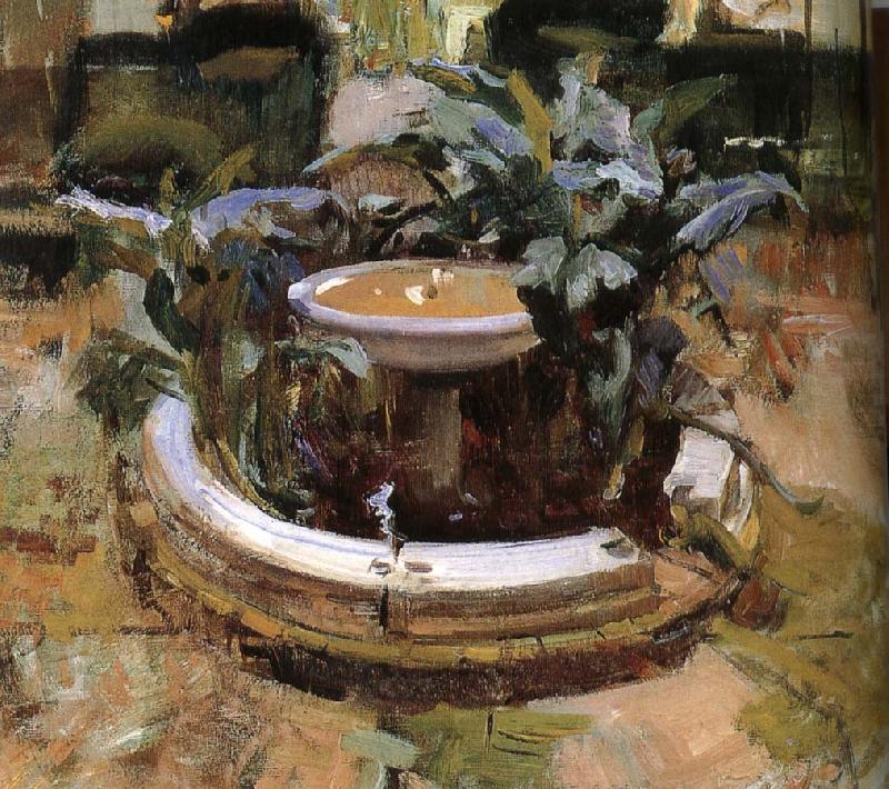 Joaquin Sorolla Yard Sweden oil painting art